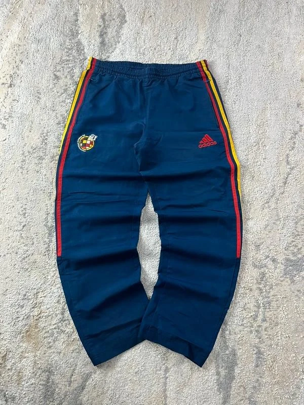 Conjunto de Fato de Treino adidas Away Football Vintage Espanha 1999-2000s Tamanho G – photo 10